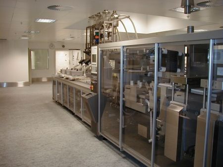 Ansicht Tiefziehmaschine ab Siegelbereich